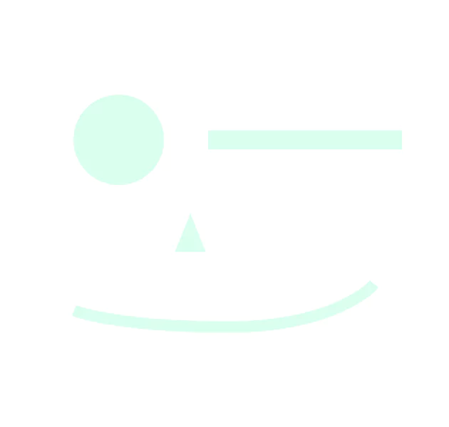 Simple Form als Gesicht